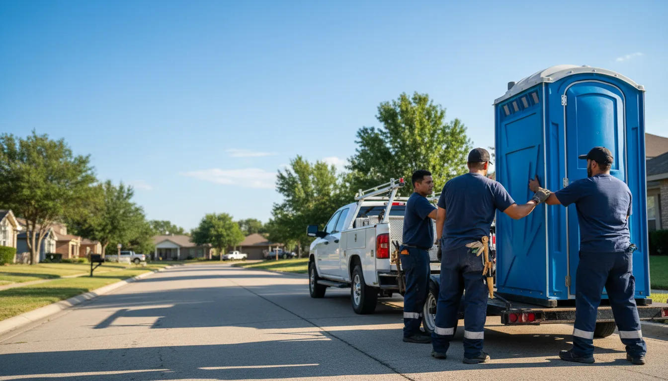 Portable Toilet Rental in Buchanan Dam, TX near me